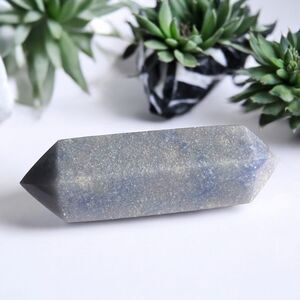 Blue Aventurine Double Terminated Meditation‎  Wand (9)